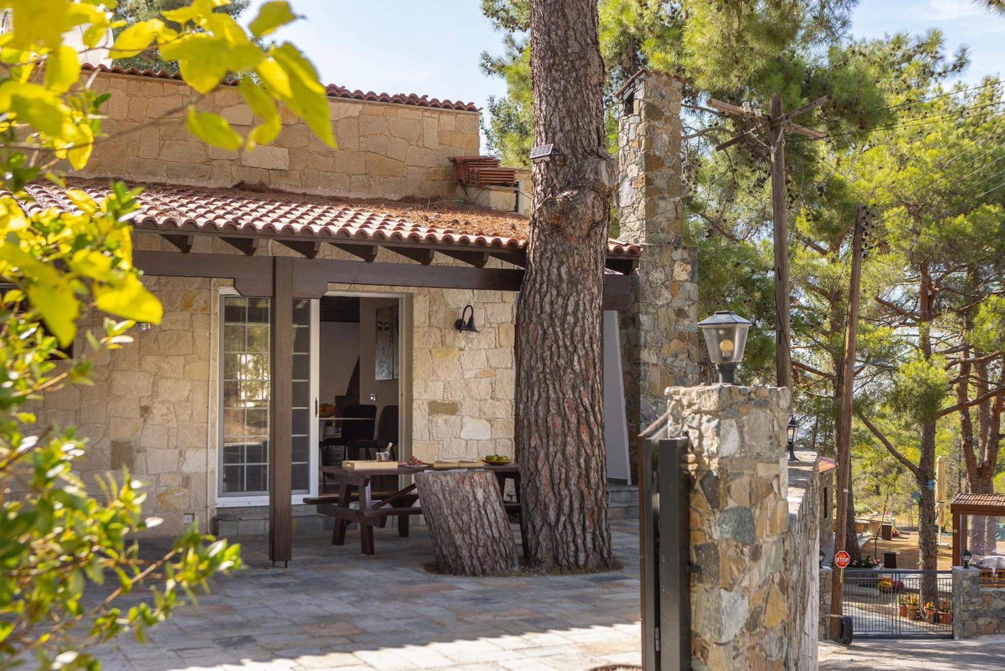 Platres Forest View Cottage Bagian luar foto