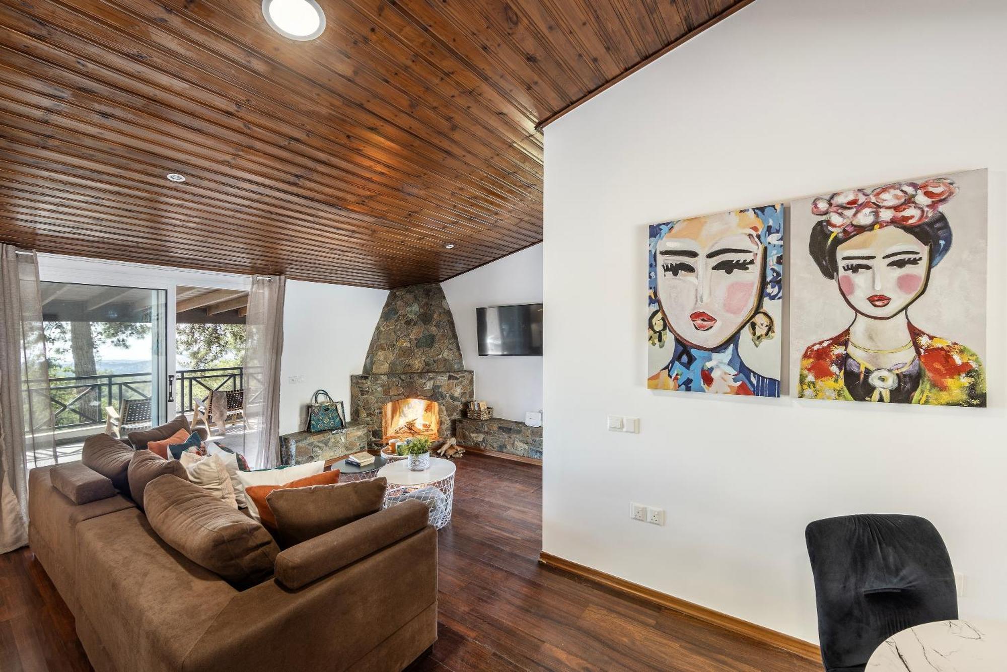 Platres Forest View Cottage Bagian luar foto
