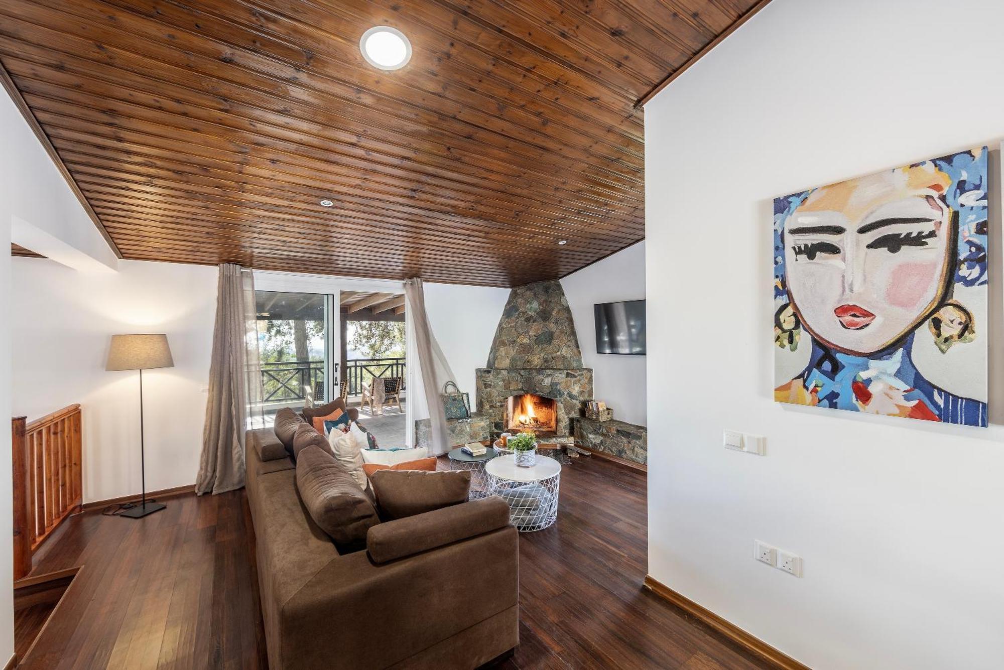 Platres Forest View Cottage Bagian luar foto